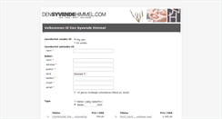 Desktop Screenshot of densyvendehimmelshop.dk